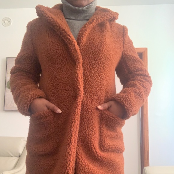 Cute cozy teddy coat - Picture 2 of 3